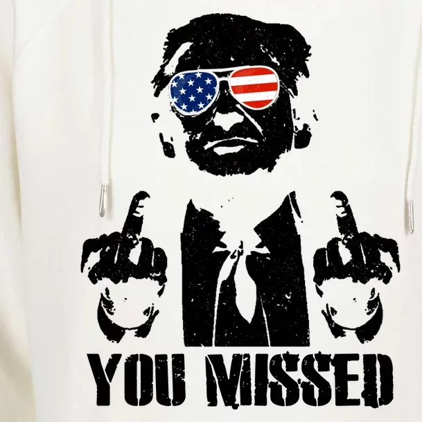 You Missed Finger Donald Trump Jd Vance 2024 Take America Back Pennsylvania Womens Funnel Neck Pullover Hood