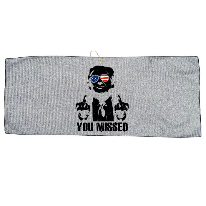 You Missed Finger Donald Trump Jd Vance 2024 Take America Back Pennsylvania Large Microfiber Waffle Golf Towel