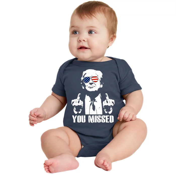 You Missed Finger Donald Trump Jd Vance 2024 Take America Back Pennsylvania Baby Bodysuit