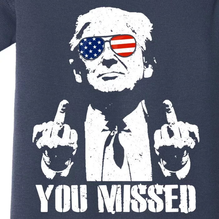 You Missed Finger Donald Trump Jd Vance 2024 Take America Back Pennsylvania Baby Bodysuit