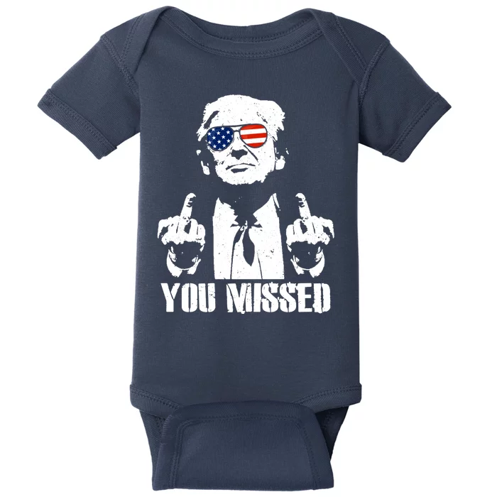 You Missed Finger Donald Trump Jd Vance 2024 Take America Back Pennsylvania Baby Bodysuit