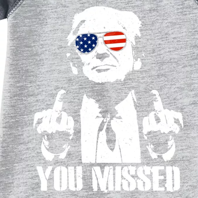 You Missed Finger Donald Trump Jd Vance 2024 Take America Back Pennsylvania Infant Baby Jersey Bodysuit