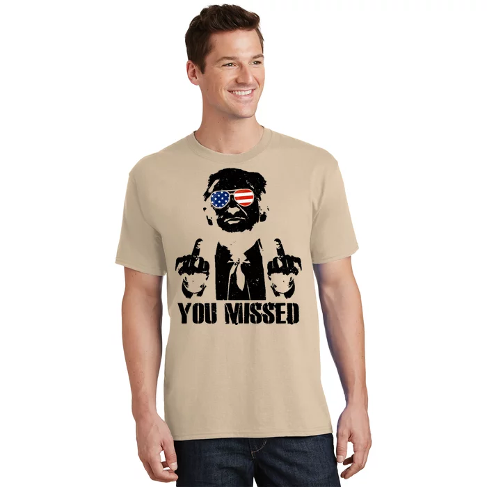 You Missed Finger Donald Trump Jd Vance 2024 Take America Back Pennsylvania T-Shirt