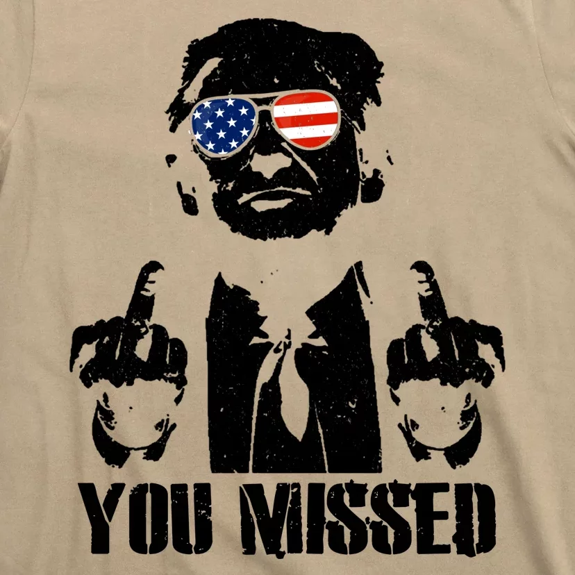 You Missed Finger Donald Trump Jd Vance 2024 Take America Back Pennsylvania T-Shirt