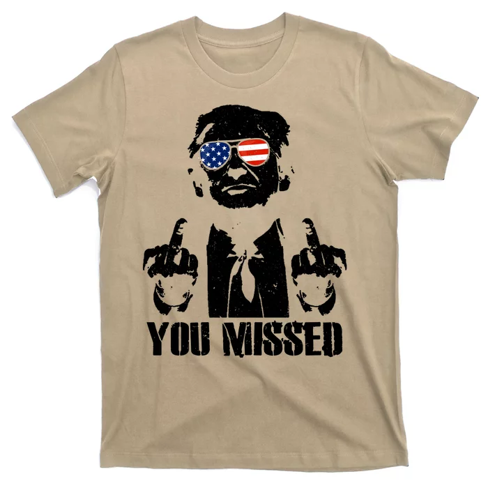 You Missed Finger Donald Trump Jd Vance 2024 Take America Back Pennsylvania T-Shirt