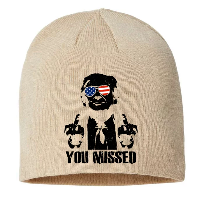 You Missed Finger Donald Trump Jd Vance 2024 Take America Back Pennsylvania 8 1/2in Sustainable Knit Beanie