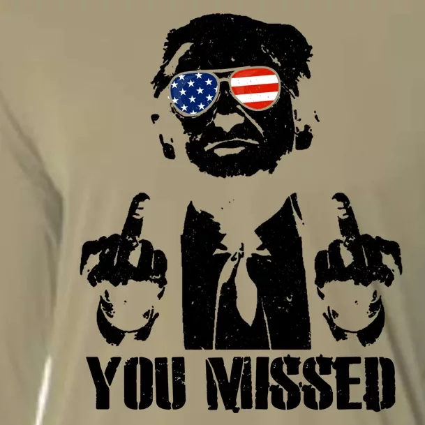 You Missed Finger Donald Trump Jd Vance 2024 Take America Back Pennsylvania Cooling Performance Long Sleeve Crew