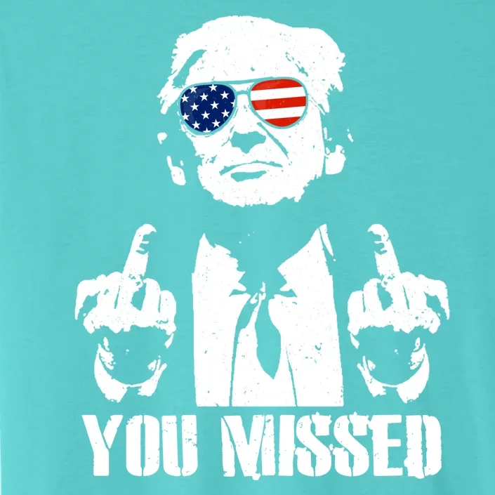 You Missed Finger Donald Trump Jd Vance 2024 Take America Back Pennsylvania ChromaSoft Performance T-Shirt