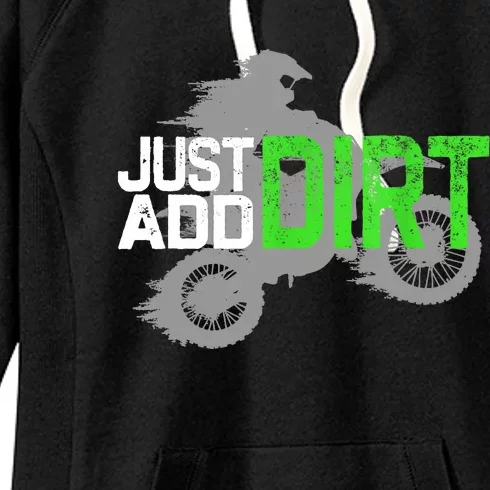 Motocross Funny Gift  Dirt Bike Dirtbike Gift Women's Fleece Hoodie