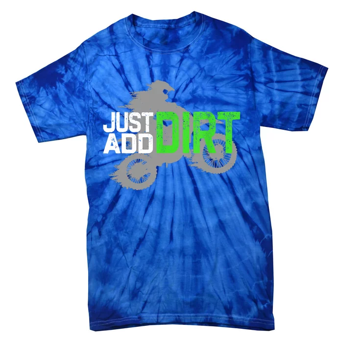 Motocross Funny Gift  Dirt Bike Dirtbike Gift Tie-Dye T-Shirt