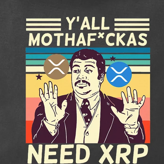 YAll Motha Fuckas Need Xrp Funny Crypto Currency Zip Tote Bag