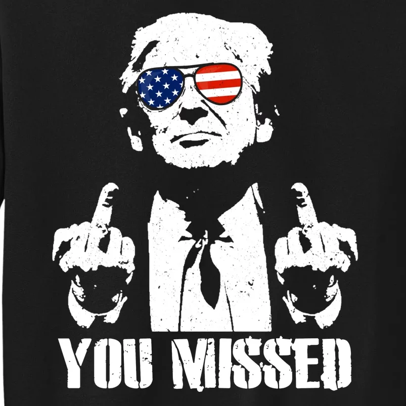 You Missed Finger Trump 2024 Take America Back Pennsylvania Rally Sweatshirt