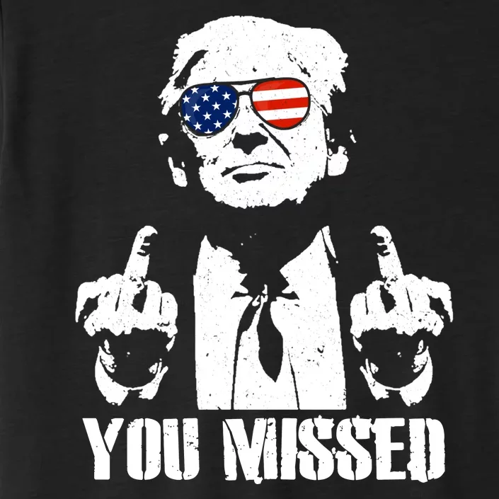 You Missed Finger Trump 2024 Take America Back Pennsylvania Rally ChromaSoft Performance T-Shirt