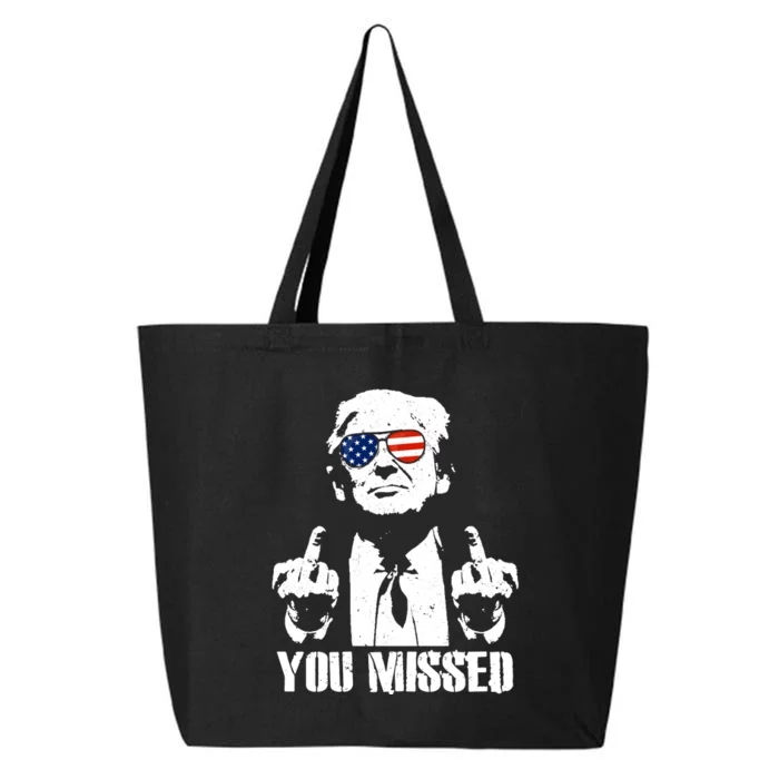 You Missed Finger Trump 2024 Take America Back Pennsylvania Rally 25L Jumbo Tote