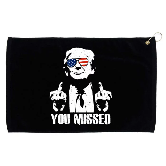 You Missed Finger Trump 2024 Take America Back Pennsylvania Rally Grommeted Golf Towel