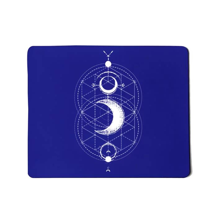 Yoga Magic Geometry Ying Yang Sun And Moon Cool Gift Mousepad