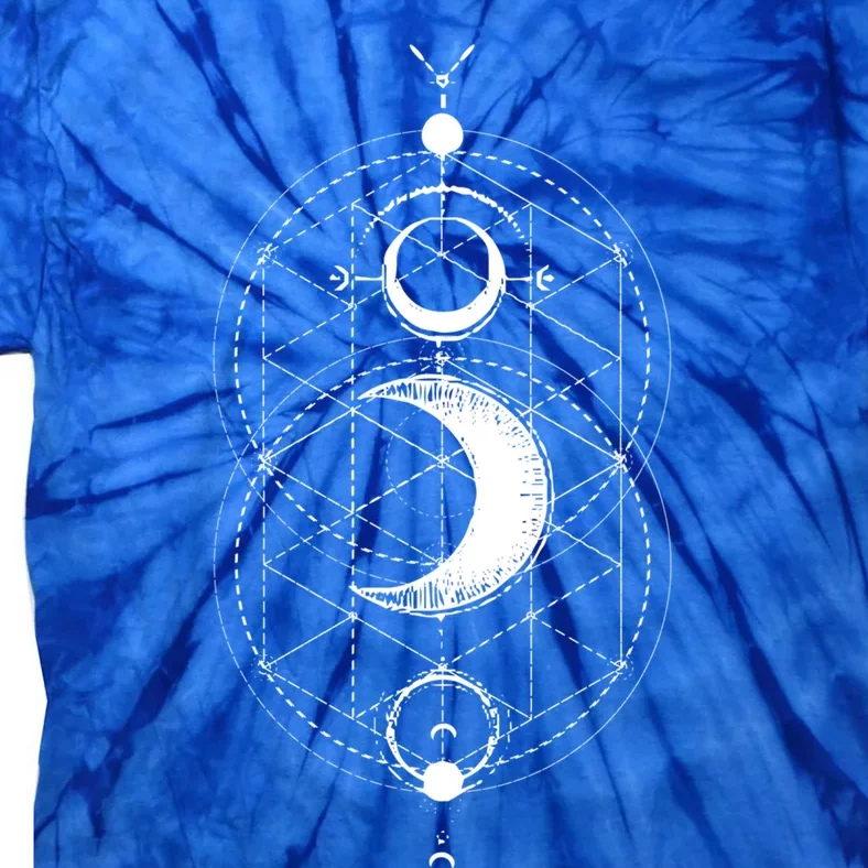 Yoga Magic Geometry Ying Yang Sun And Moon Cool Gift Tie-Dye T-Shirt