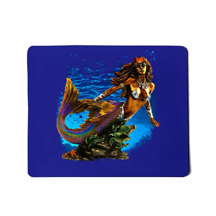 Yemeya Mermaid Goddess Of The Sea Great Gift Mousepad