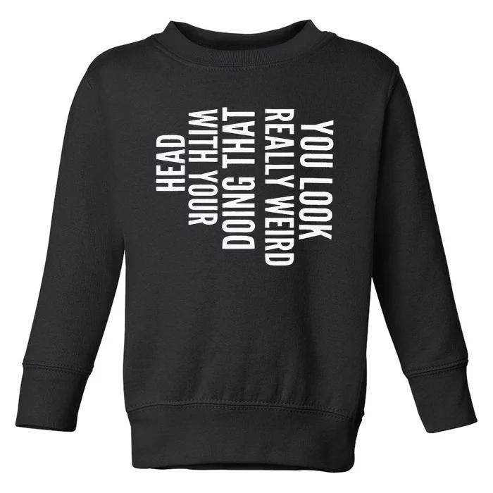 Your Mom Is My Cardio Funny Workout For Men Retro Gym Toddler Sweatshirt