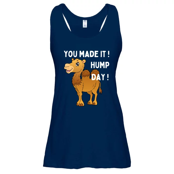 You Made It Hump Day Ladies Essential Flowy Tank