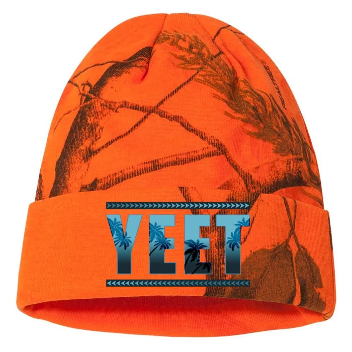 Cool Yeet Meme Kati - 12in Camo Beanie