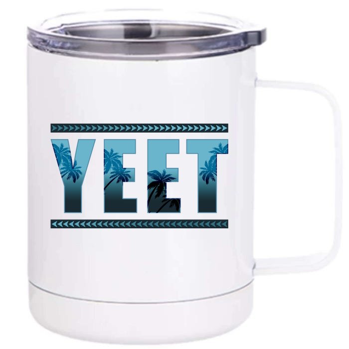 Cool Yeet Meme Front & Back 12oz Stainless Steel Tumbler Cup