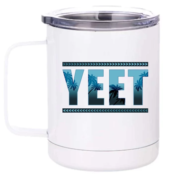 Cool Yeet Meme Front & Back 12oz Stainless Steel Tumbler Cup