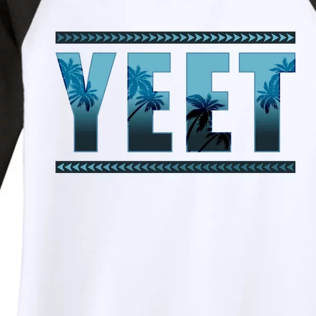 Cool Yeet Meme Women's Tri-Blend 3/4-Sleeve Raglan Shirt