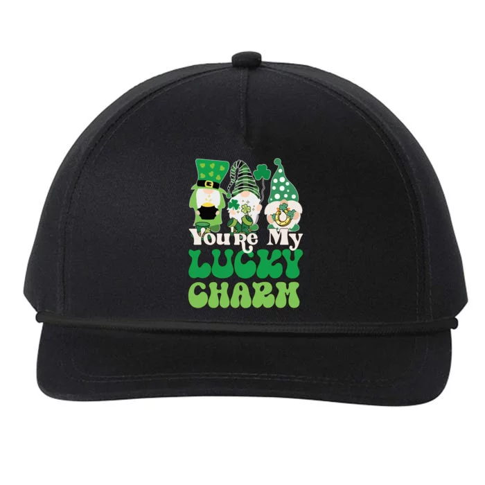 You're My Lucky Gnomies St Pattricks Day Snapback Five-Panel Rope Hat