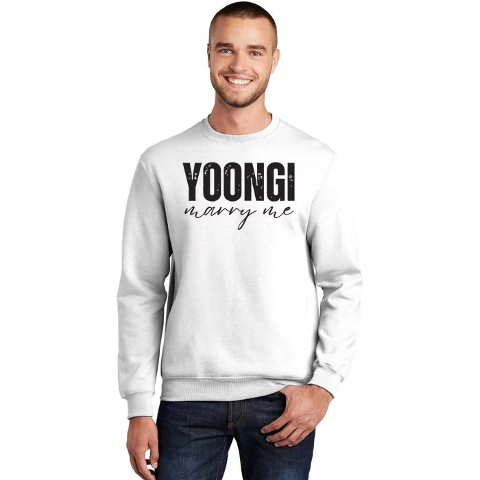 Yoongi Marry Me Sweatshirt