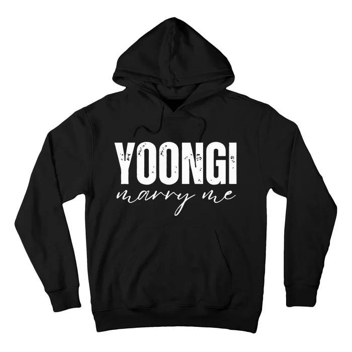 Yoongi Marry Me Hoodie