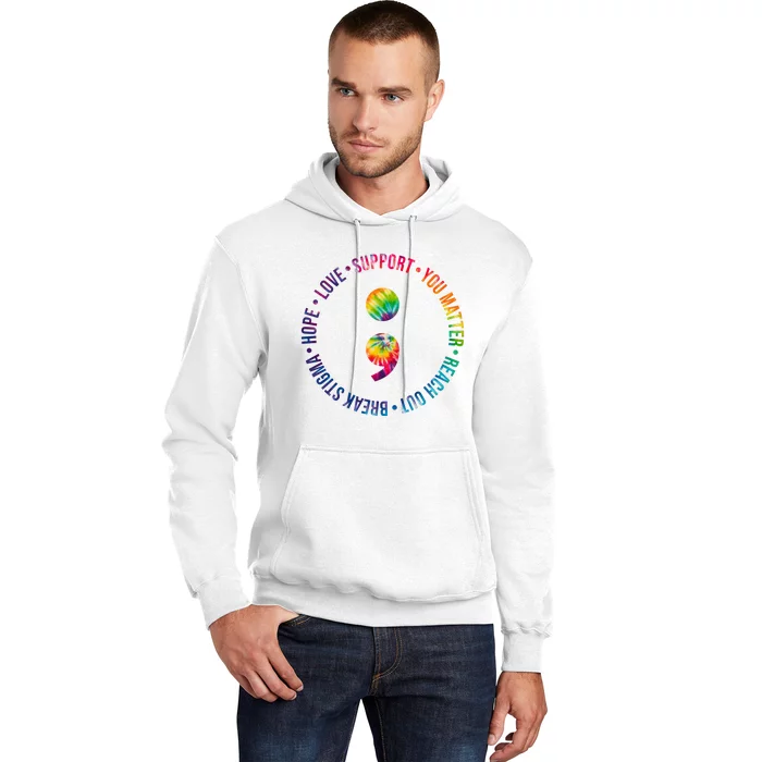 You Matter Mental Health Awareness Colorful Hoodie