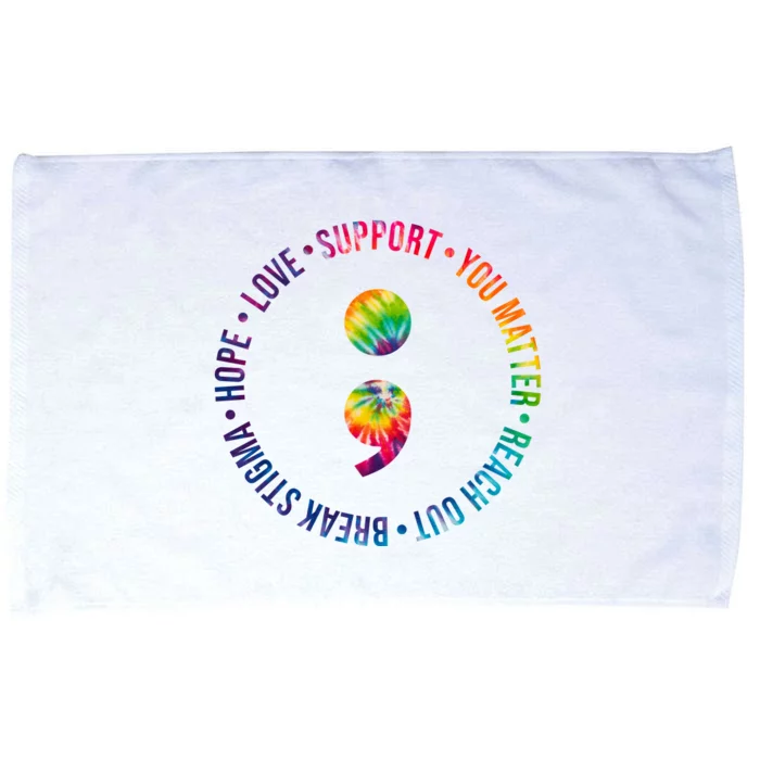 You Matter Mental Health Awareness Colorful Microfiber Hand Towel