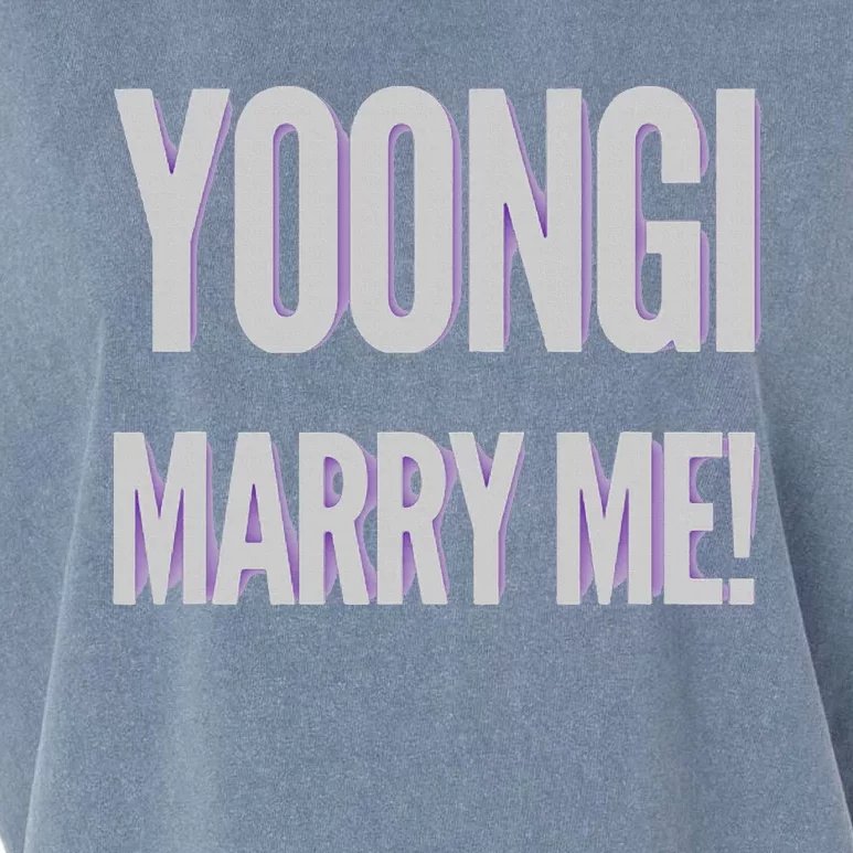 Yoongi Marry Me Garment-Dyed Women's Muscle Tee