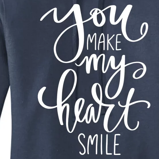 You Make My Heart Smile Cute Gift Women's Pullover Hoodie