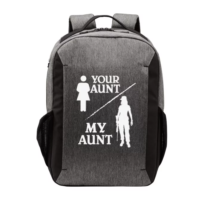 Your Mom My Aunt Army Happy Mother Day Vector Backpack