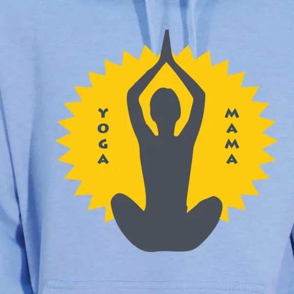 Yoga Mama Modern Meditation Power Design Great Gift Unisex Surf Hoodie