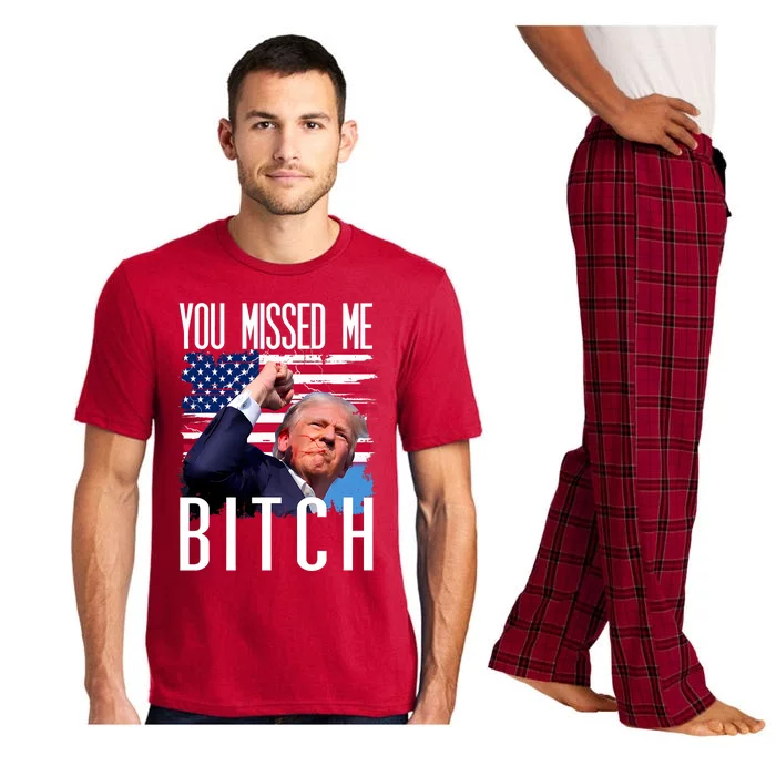 You Missed Me Bitch Trump 2024 Survived Pajama Set