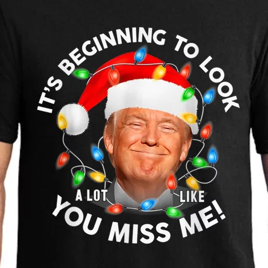 You Miss Me Trump Anti Biden Family Christmas Pajamas Pajama Set