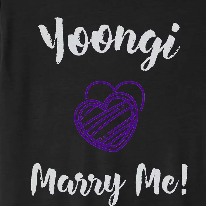 Yoongi Marry Me! ChromaSoft Performance T-Shirt