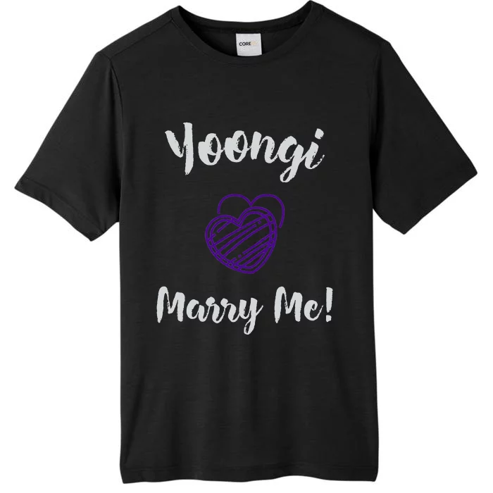 Yoongi Marry Me! ChromaSoft Performance T-Shirt