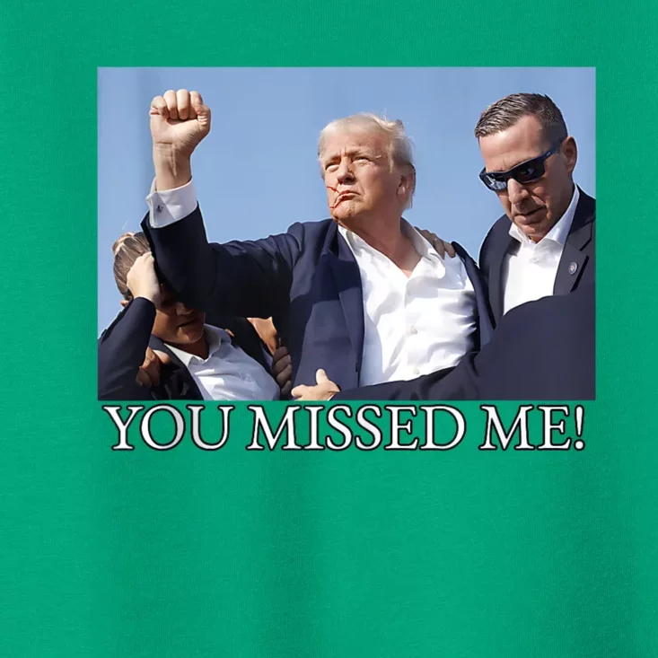 You Missed Me Donald Trump 2024 Usa Election Voting Toddler T-Shirt