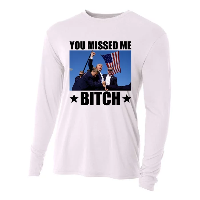 You Missed Me Bitch Trump 2024 Cooling Performance Long Sleeve Crew