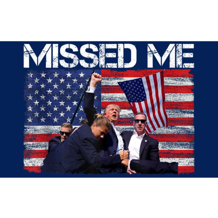 You Missed Me Donald Trump 2024 Usa Election Voting Bumper Sticker