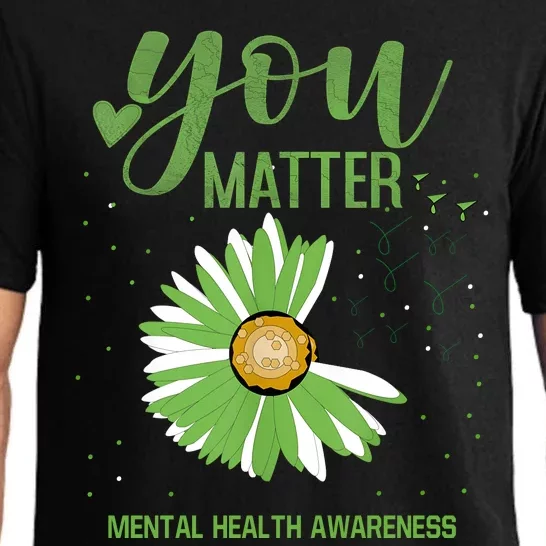 You Matters Mental Health Awareness Pajama Set