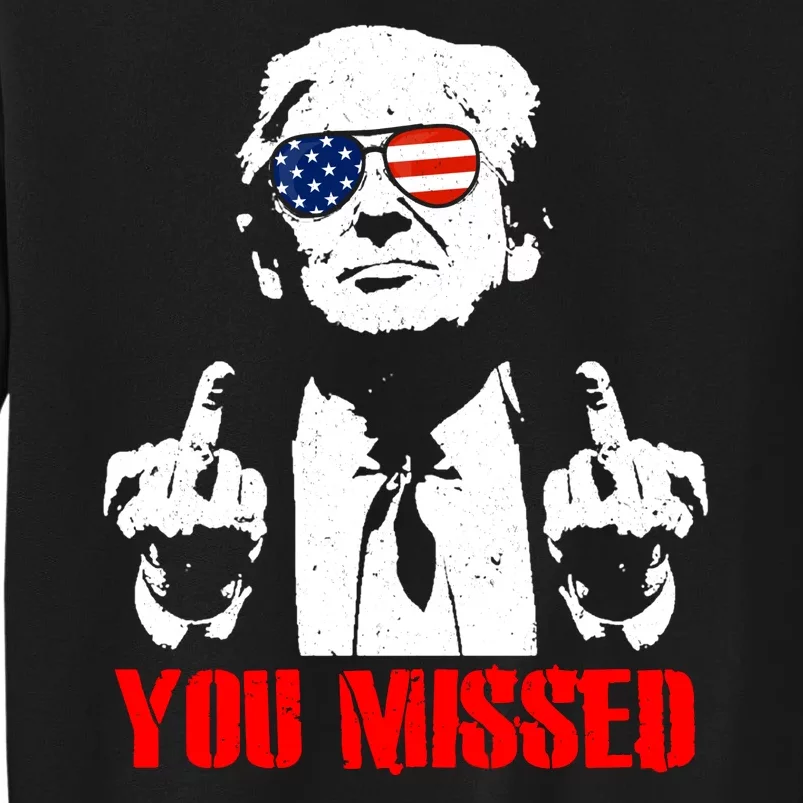 You Missed Middle Finger Trump 2024 Take America Back Pennsylvania Rally Sweatshirt