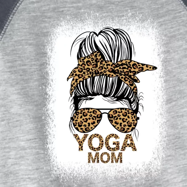 Yoga Mom Meditation Fitness Yoga MotherS Day Cute Gift Toddler Fine Jersey T-Shirt