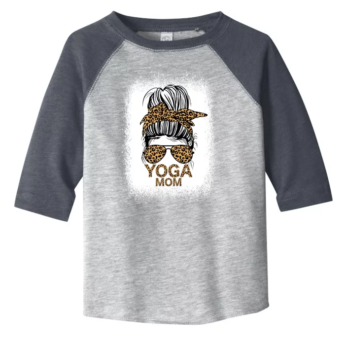 Yoga Mom Meditation Fitness Yoga MotherS Day Cute Gift Toddler Fine Jersey T-Shirt