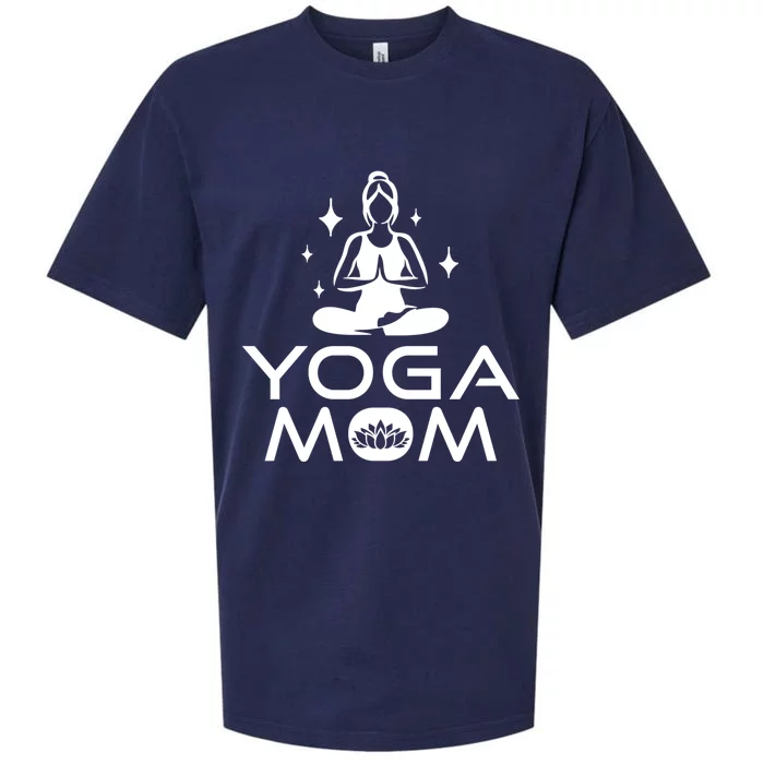 Yoga Mom Namaste Yogi Buddhism Mothers Day Meditation Cool Gift Sueded Cloud Jersey T-Shirt