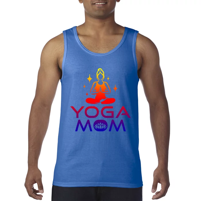 Yoga Mom Namaste Yogi Buddhism Mothers Day Meditation Funny Gift Tank Top